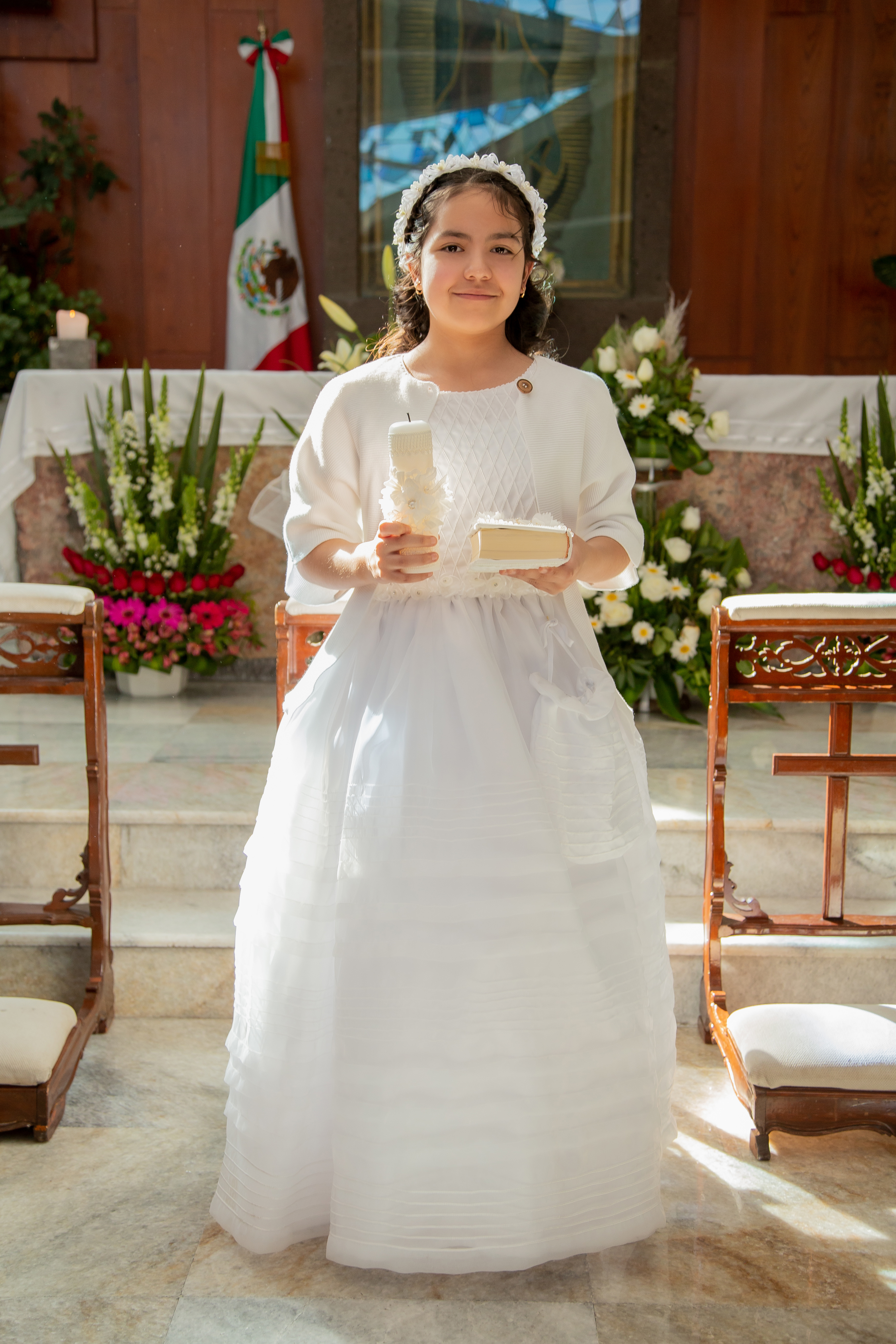 Niña primera comunión
